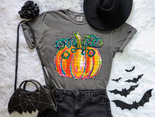Fall Pumpkin - DTF Transfer