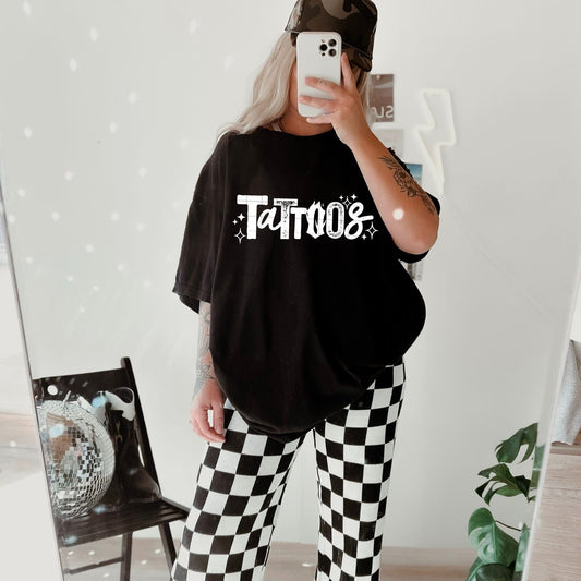 White Tattoos - DTF Transfer