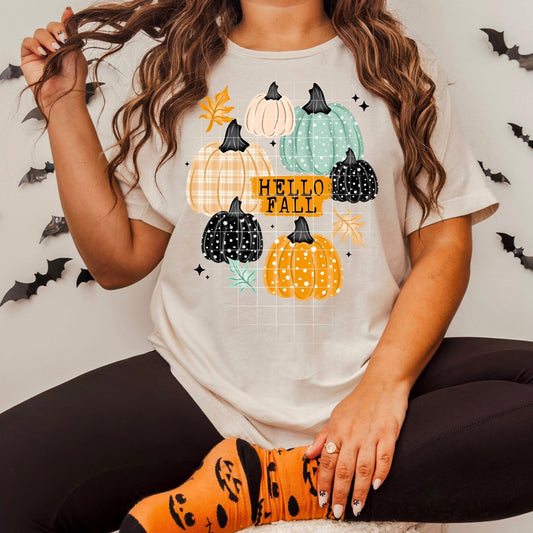 Hello Fall - DTF Transfer