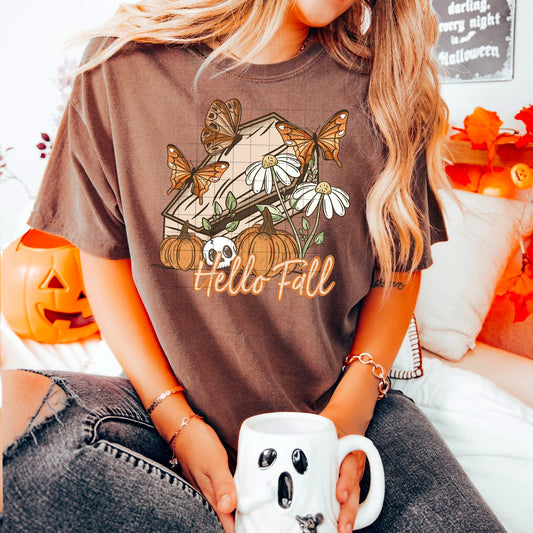 Hello Fall  - DTF Transfer
