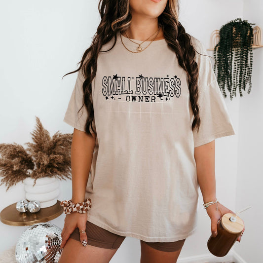 Small Business Owner / Black - DTF Transfer