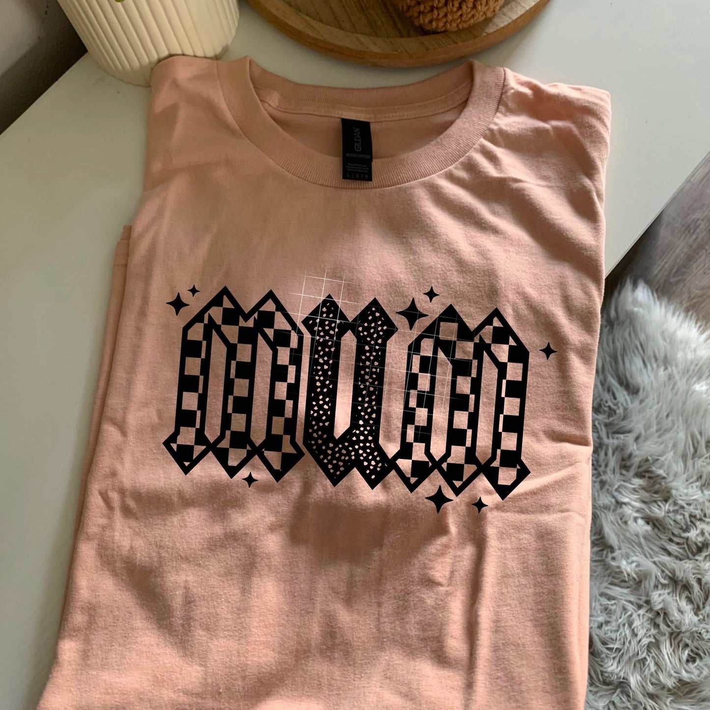 Mum / Black - DTF Transfer