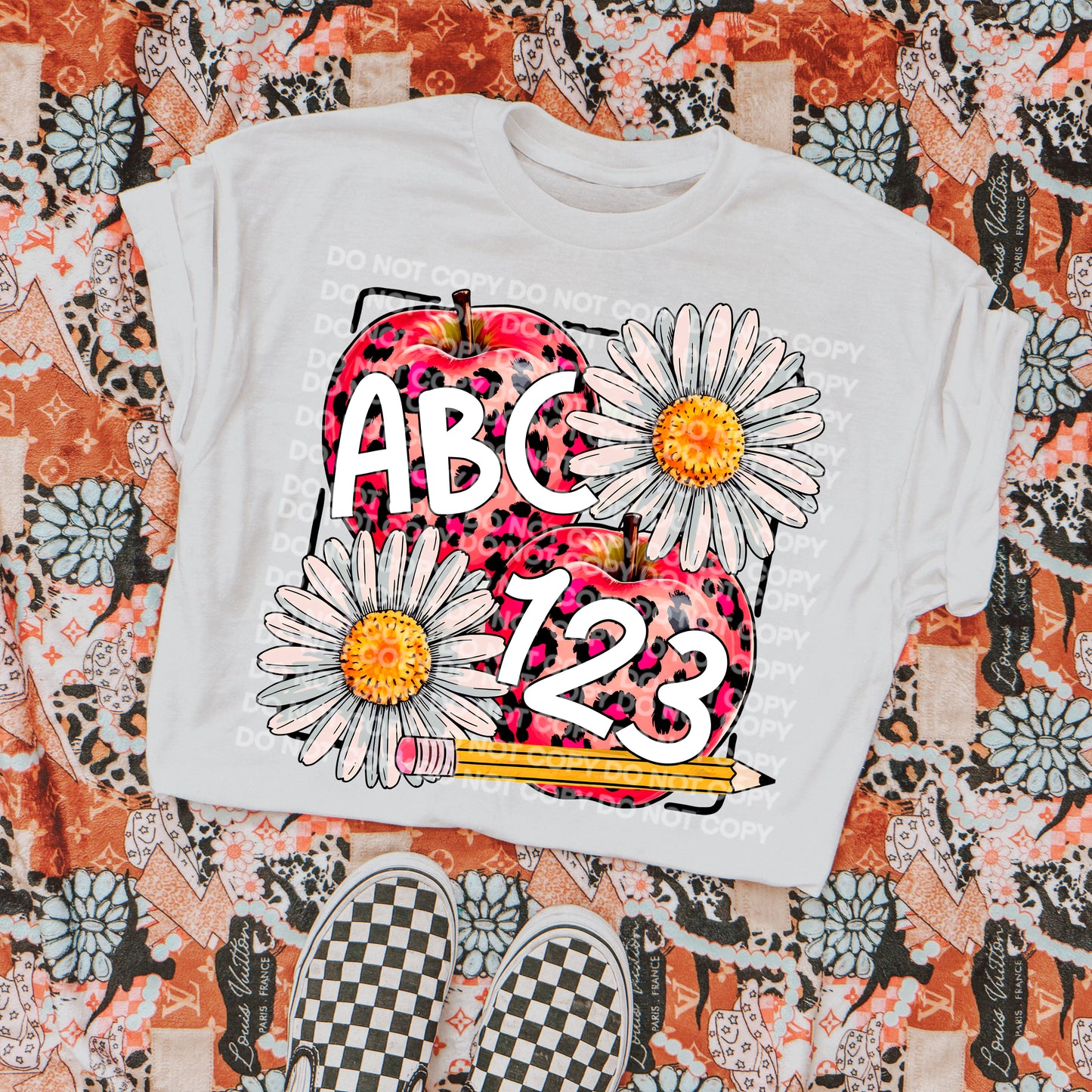 ABC 123 - DTF Transfer