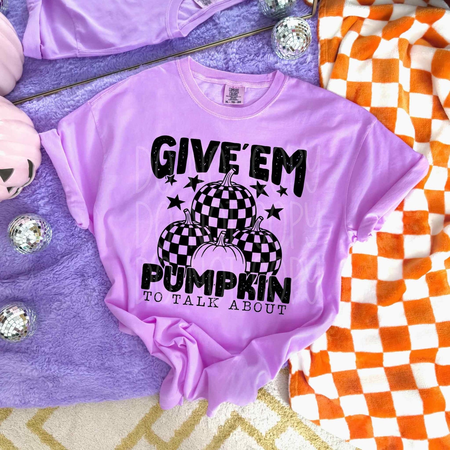 Give' Em Pumpkin  DTF Transfer