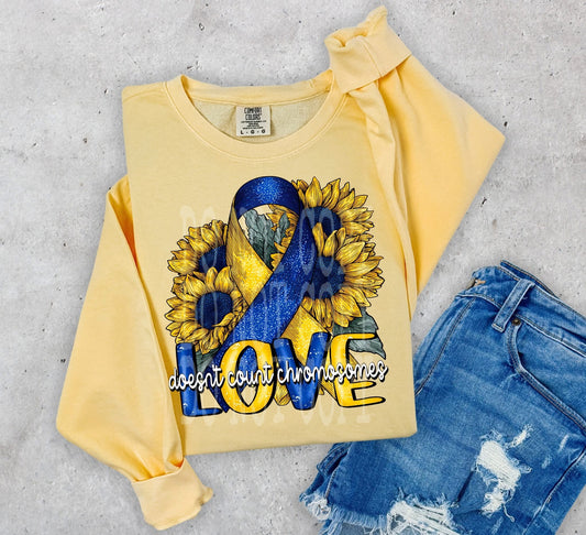 Love Doesn't Count Chromosomes DTF Transfer