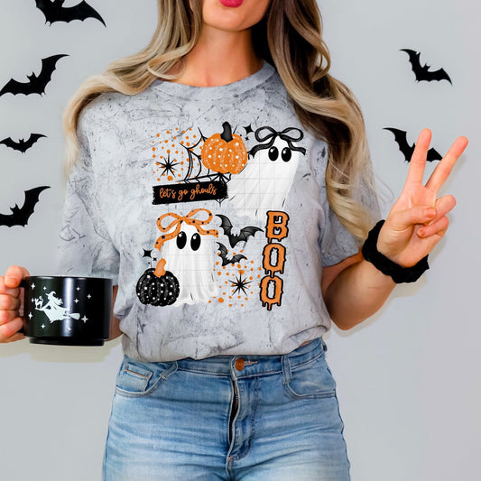 Let's Go Ghouls DTF Transfer