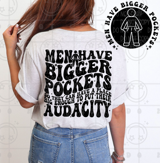 Men Have Bigger DTF Transfer