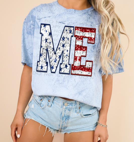 Maine - Patriotic States DTF Transfer
