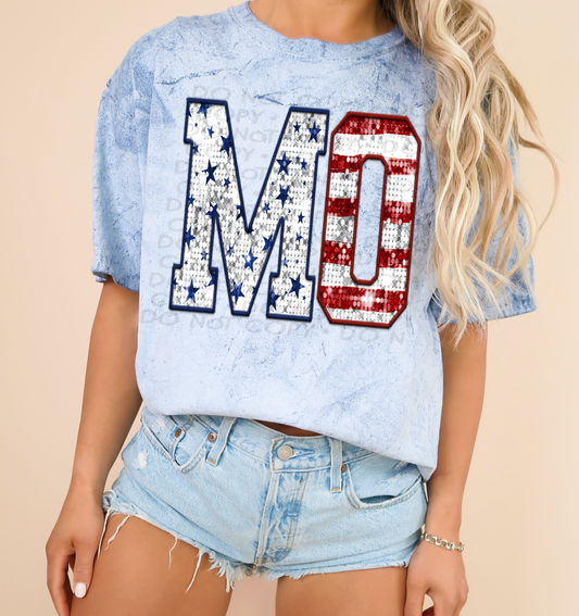 Missouri - Patriotic States DTF Transfer
