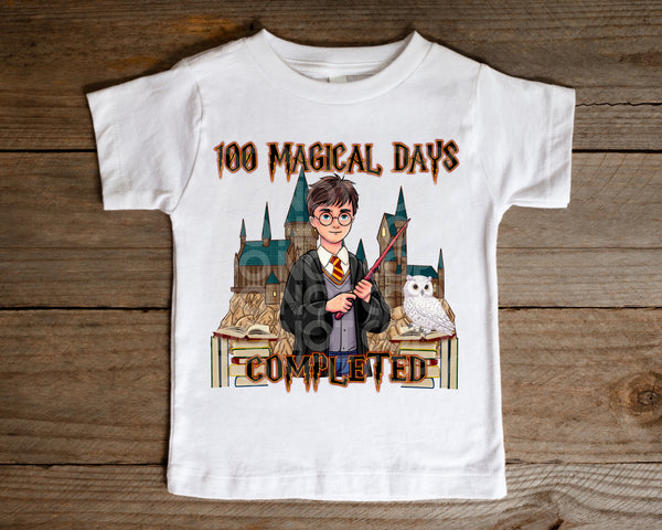 100 Magical Days Completed DTF Transfer