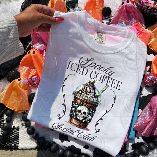 Spooky Iced Coffee - DTF Transfer