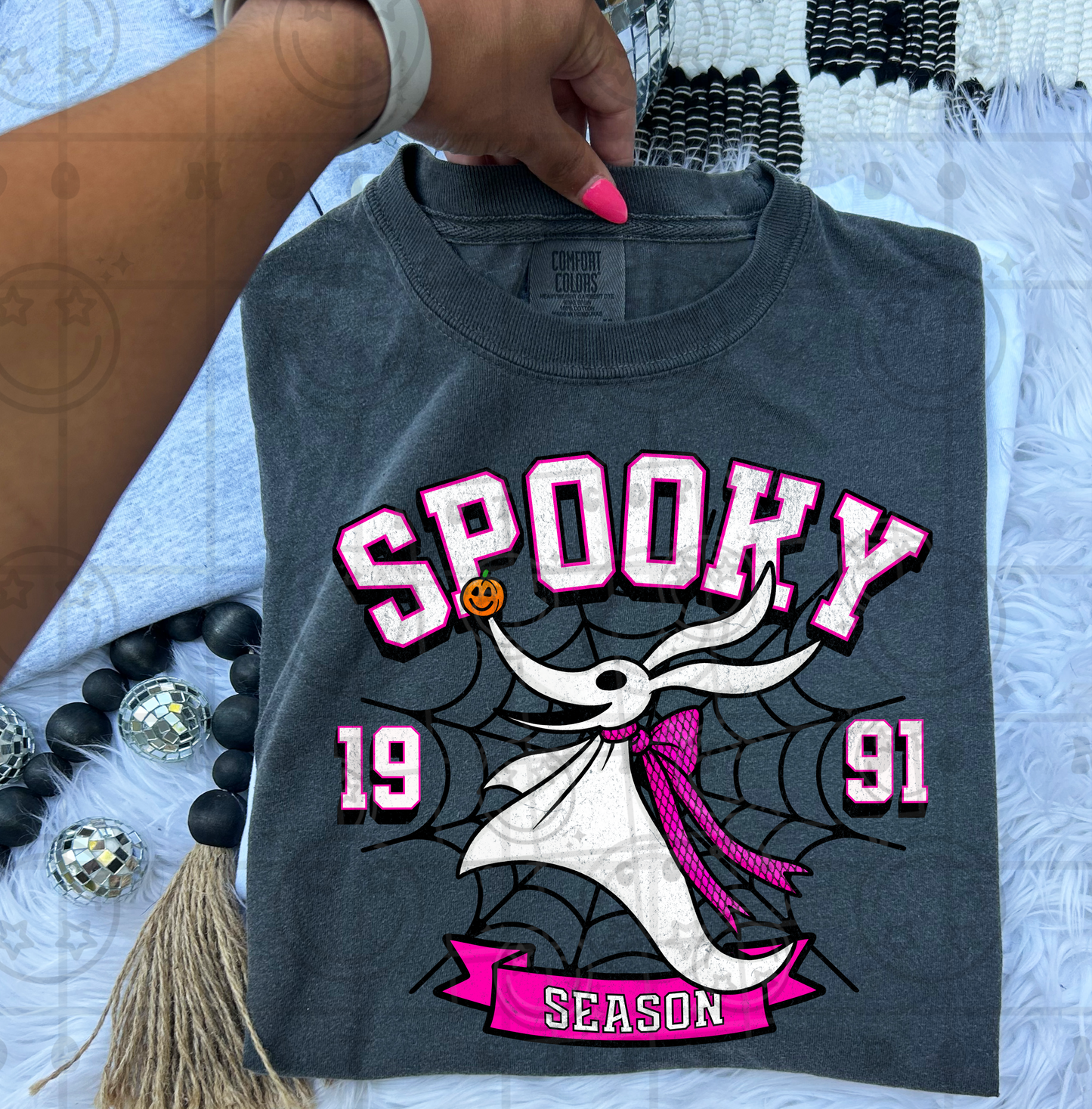 Spooky Season Pink DTF Transfer
