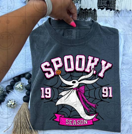 Spooky Season Pink DTF Transfer