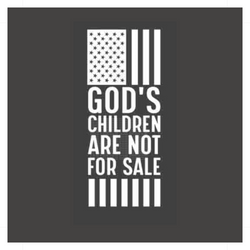 Copy of God’s Children white w/flag