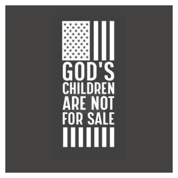 Copy of God’s Children white w/flag