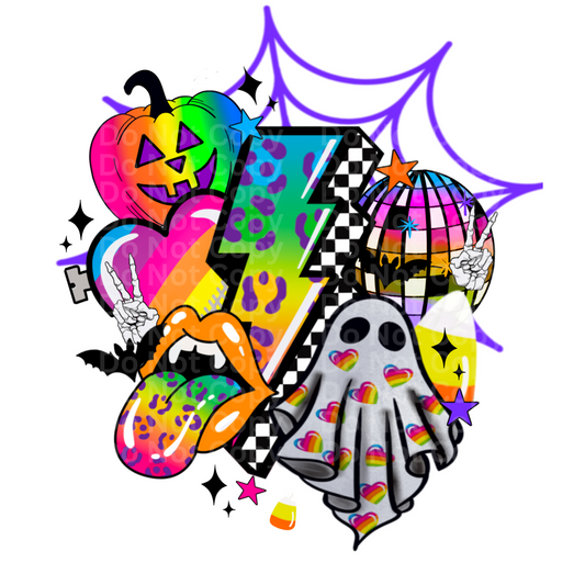 LF Halloween DTF Transfer