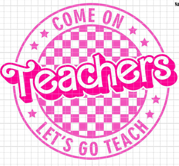 Let’s go Teach DTF Transfer
