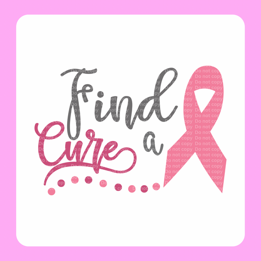 Find a Cure DTF Transfer