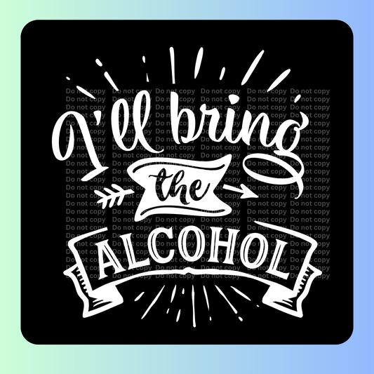 I’ll bring the Alcohol DTF Transfer