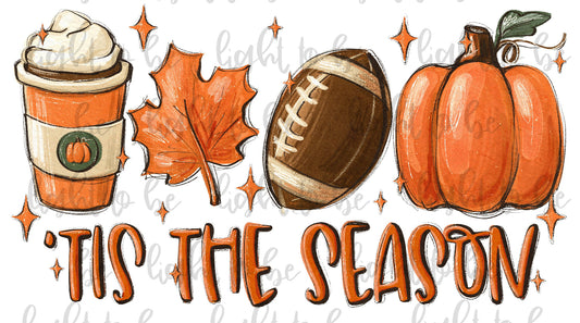 Tis the Season Fall & Football DTF Transfer