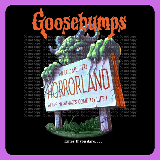 Goosebumps 1 DTF Transfer