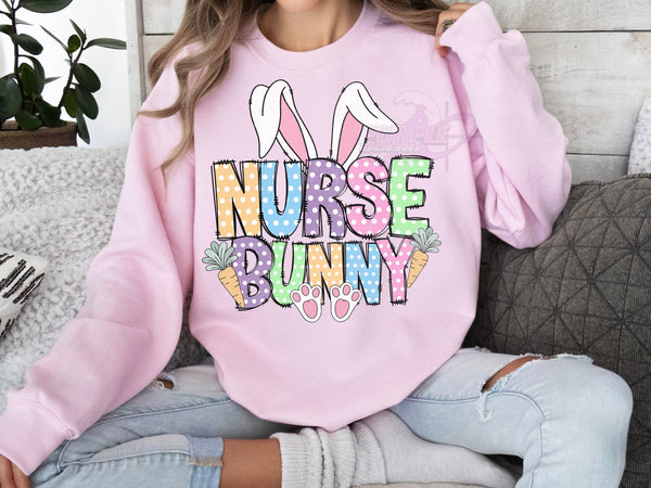 Nurse Bunny DTF Transfer