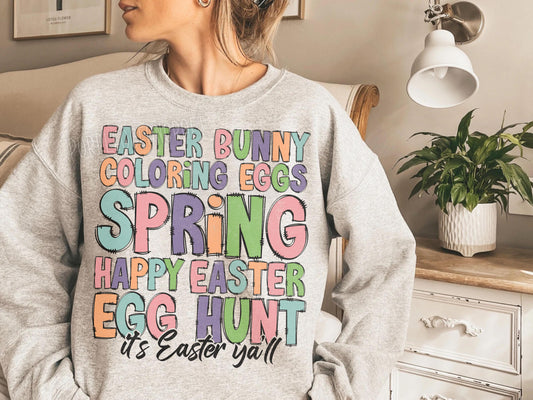 It's Easter Yall DTF Transfer