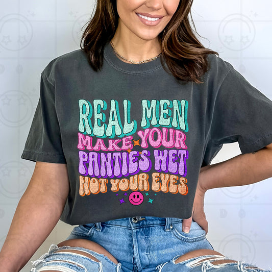 Real Men DTF Transfer