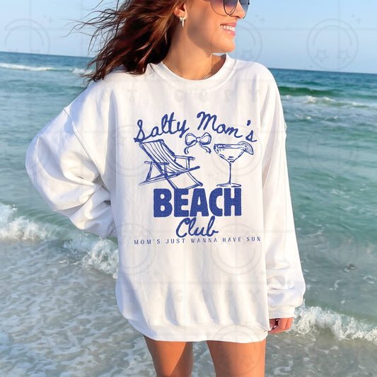 Salt Moms Beach Club DTF Transfer