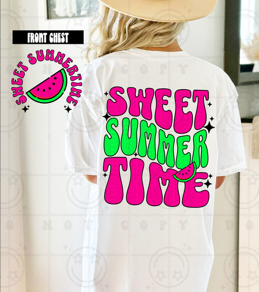Sweet Summer Time DTF Transfer