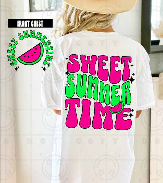 Sweet Summer Time DTF Transfer