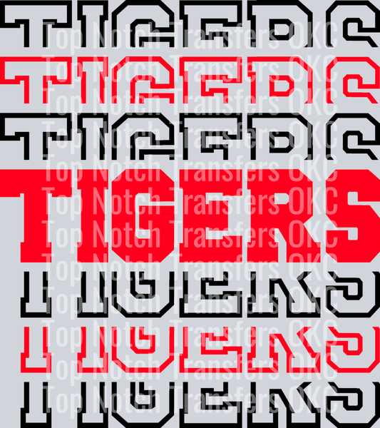Tigers red-black