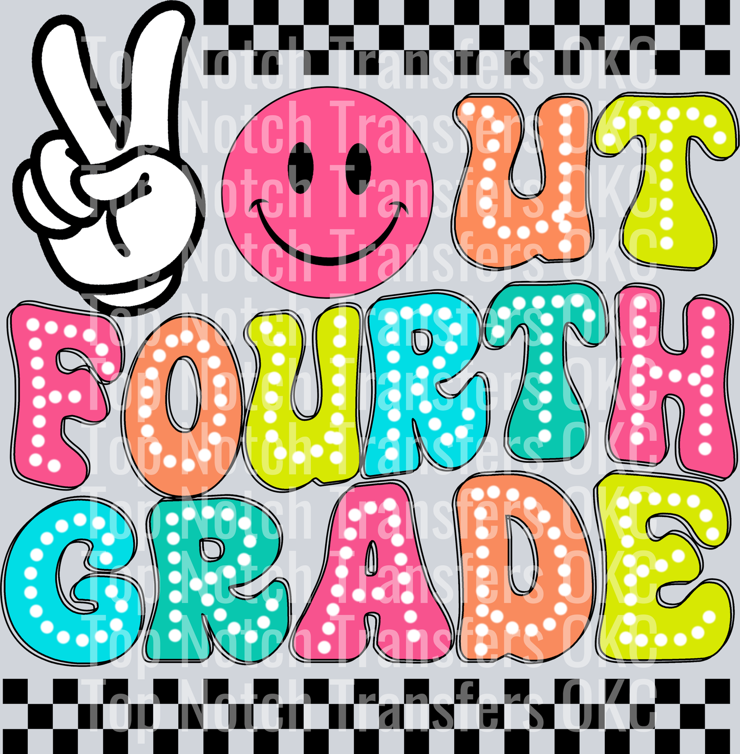 Peace Out Fourth Grade