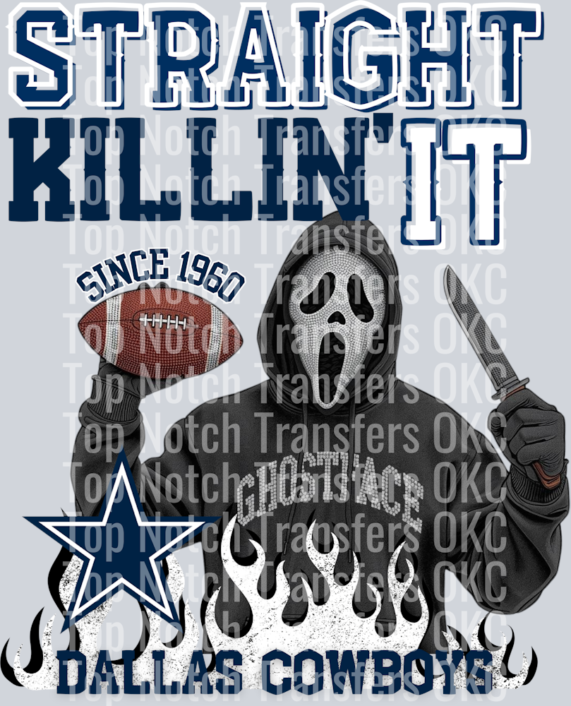 GHOST FACE DALLAS COWBOYS
