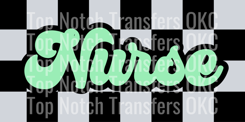 Nurse DTF Transfer