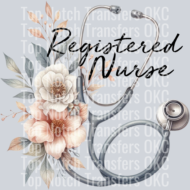 Registered Nurse DTF Transfer