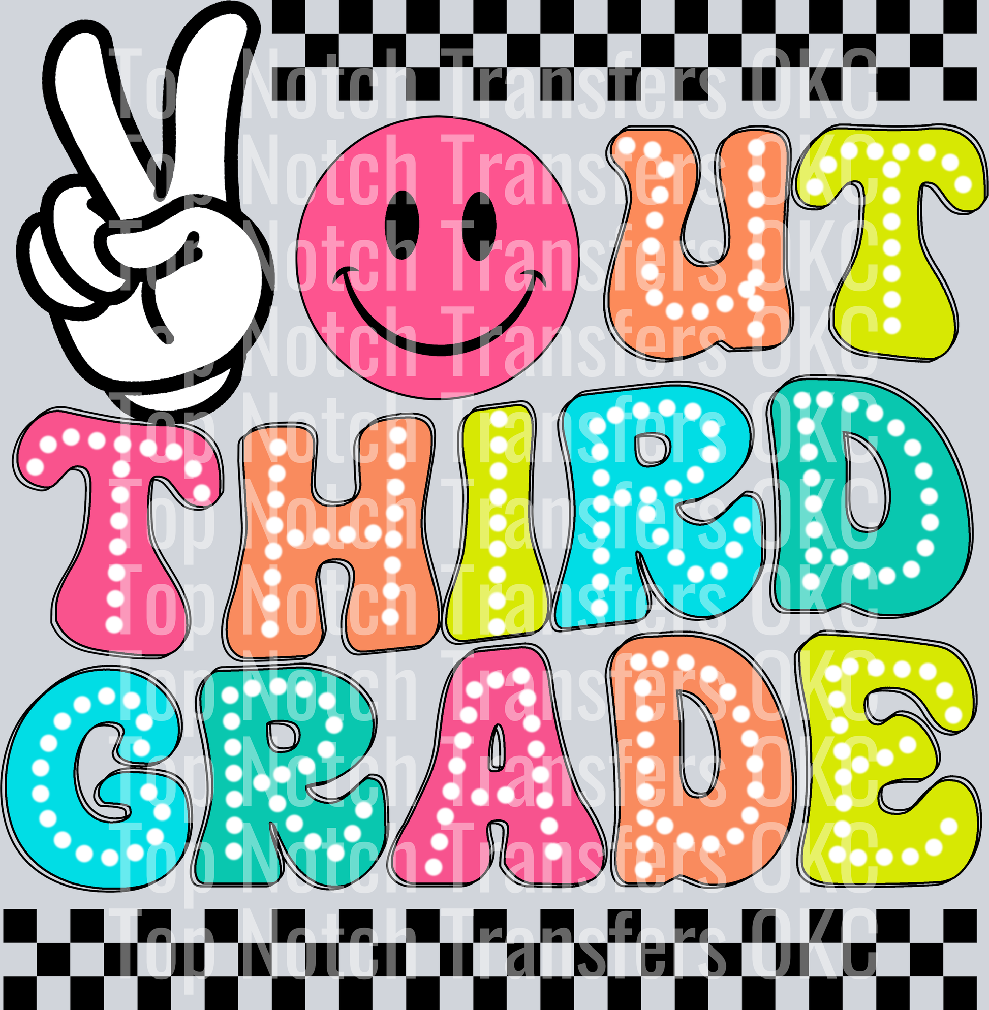 Peace Out Third Grade