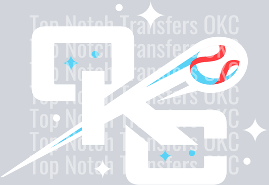 OKC Baseball 1 DTF Transfer