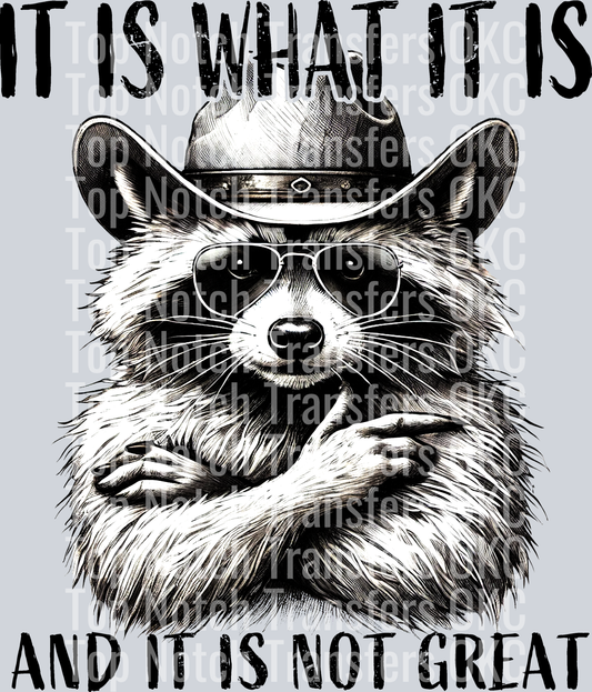 It is what it is (Black)