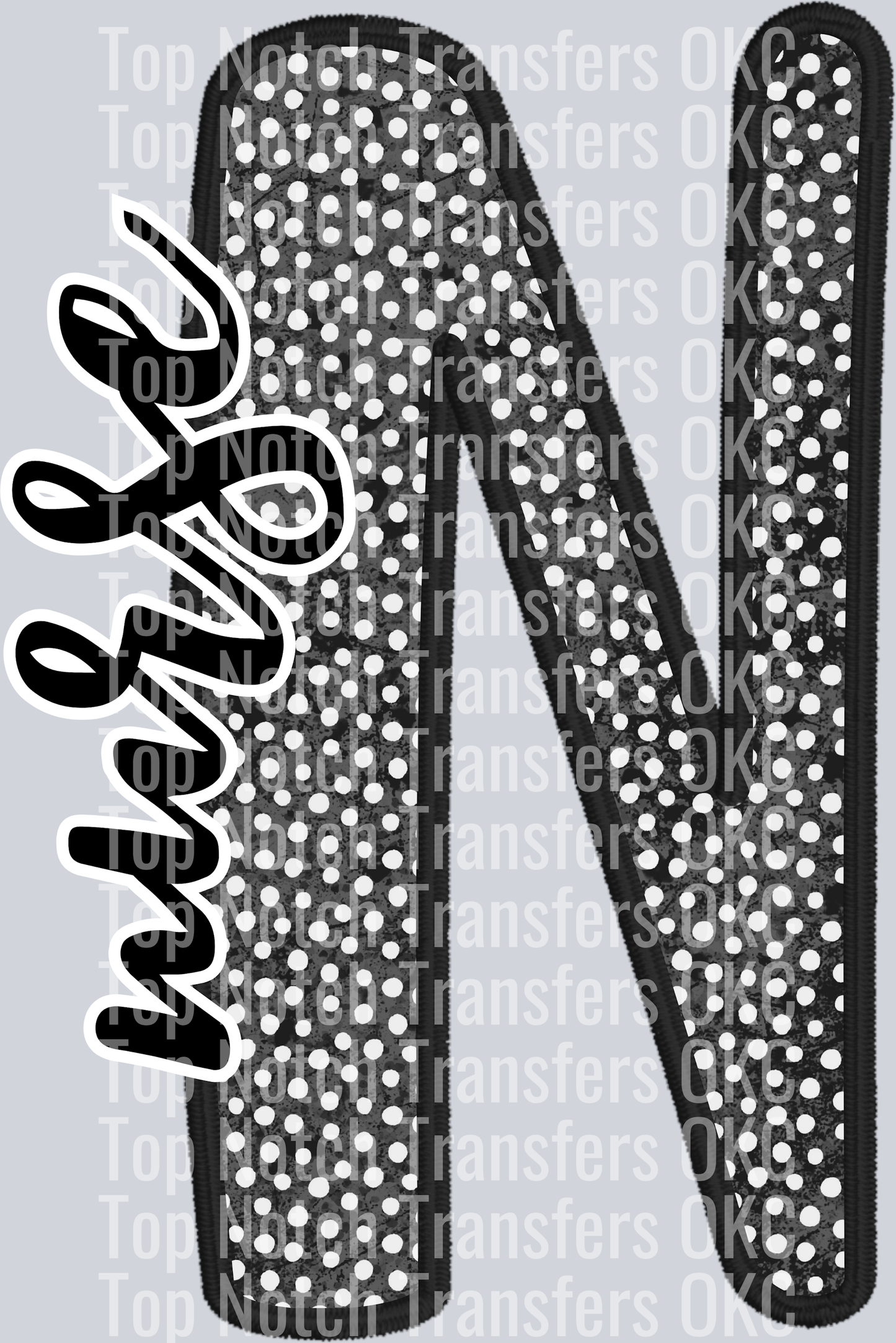 Nurse Dotted DTF Transfer