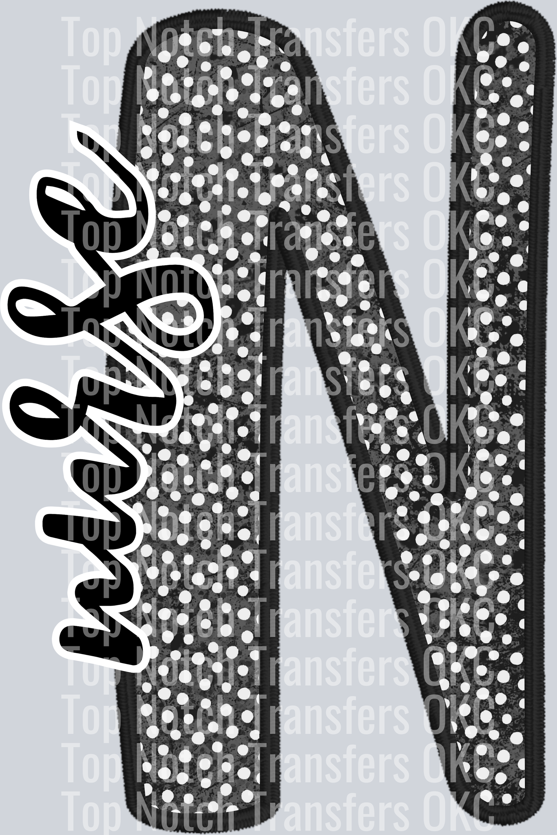 Nurse Dotted DTF Transfer