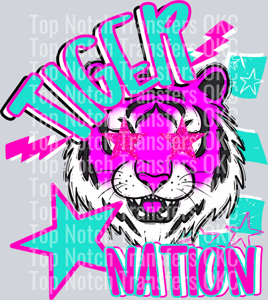 Tiger Nation Colorful