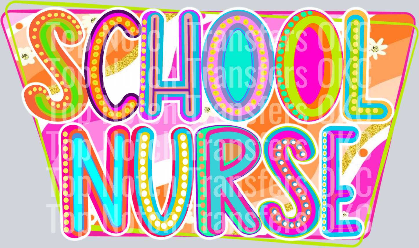 School Nurse Marquee