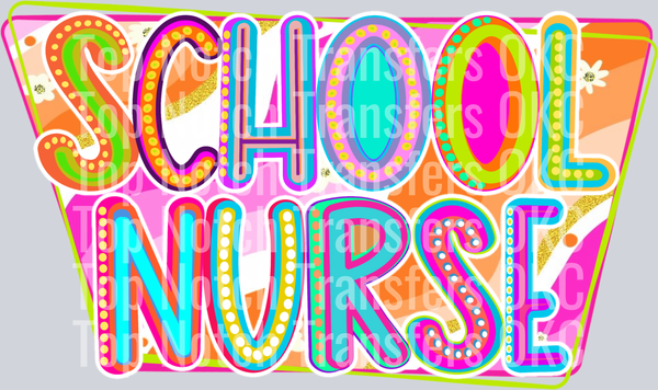 School Nurse Marquee