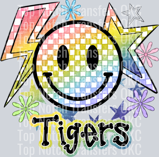 SMILEY RAINBOW Tigers