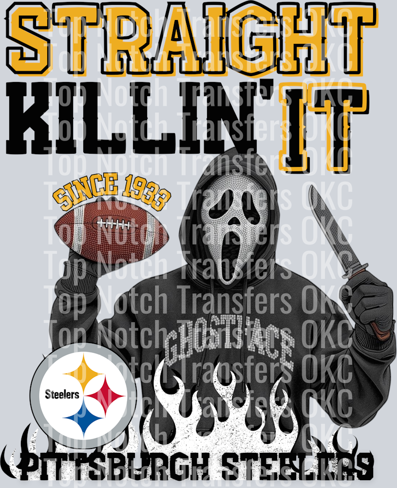 GHOST FACE STEELERS