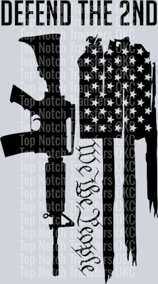 Defend The 2nd We The People Black