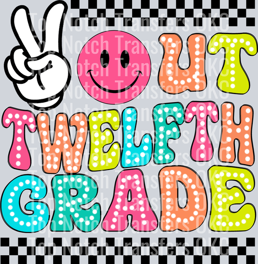 Peach Out Twelfth Grade