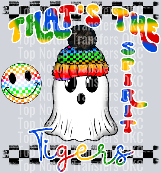 thats the spirit rainbow Tigers