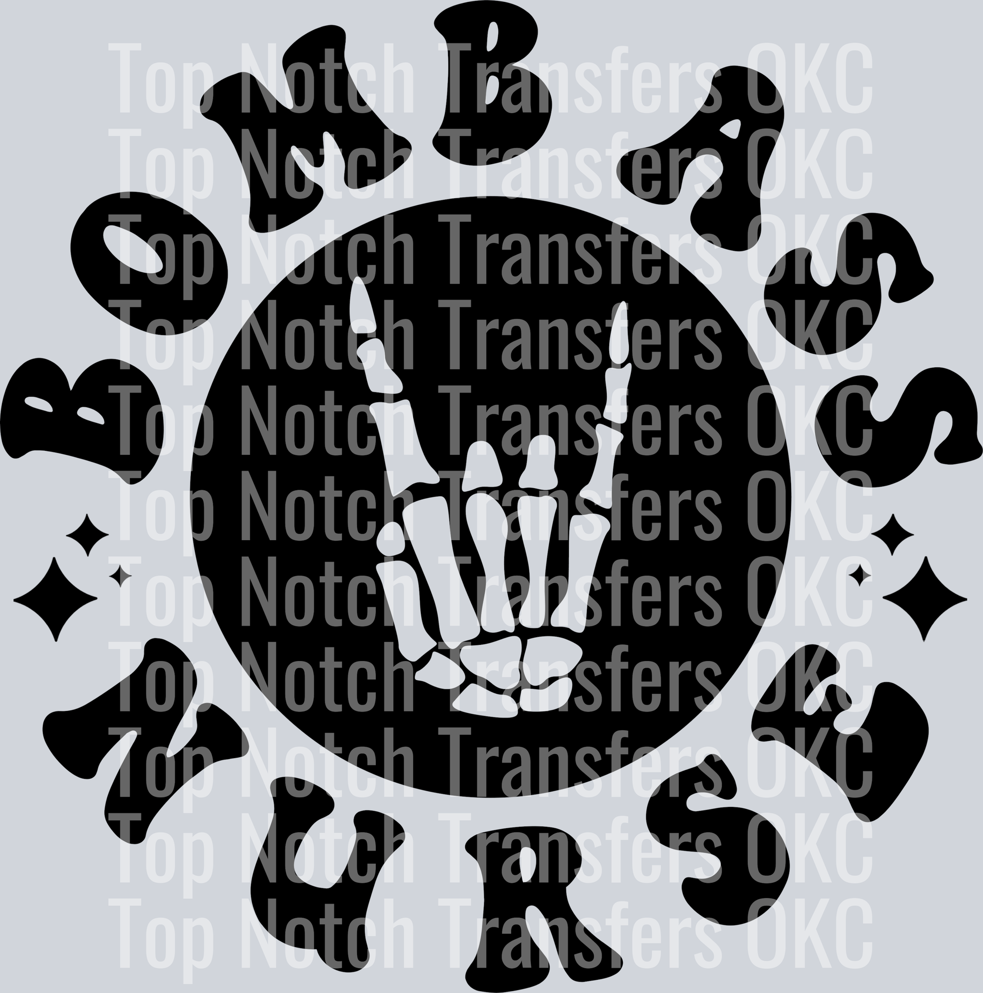 Somebody's Bomb Ass Nurse Pocket Design DTF Transfer